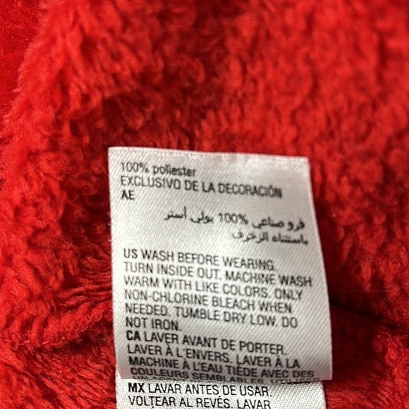 Girls Epic Threads Red Heart velour pullover/ sweatshirt  top, XL, Valentine - Picture 8 of 8